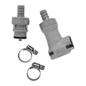 Syrekobling for slange 10mm hann + hunn