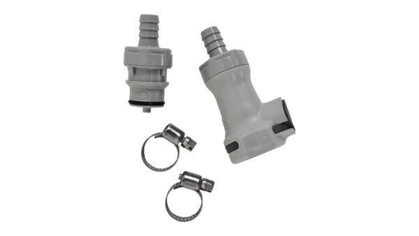 Syrekobling for slange 10mm hann + hunn