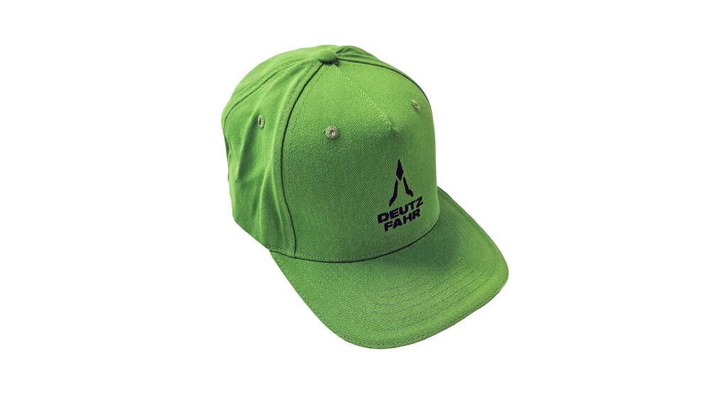 Green baseball cap