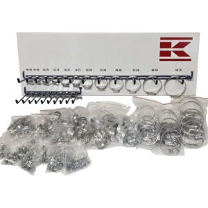 Slangeklemme assortement / stativ