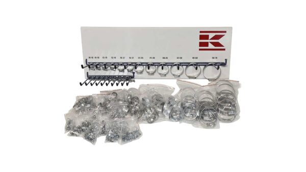 Slangeklemme assortement / stativ