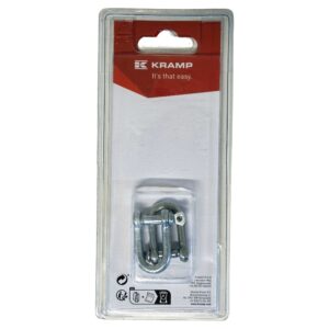 D-shackle Ø5mm x 20mm, 3/16" (2)