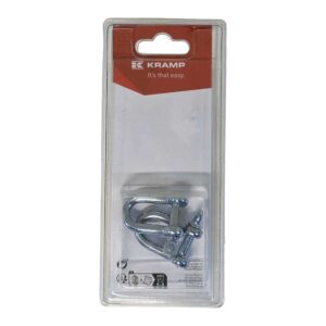 D-shackle Ø6mm x 24mm, 1/4" (2)