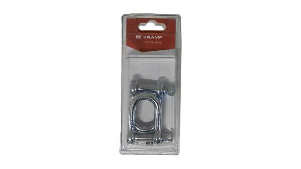 D-shackle Ø10mm x 40mm, 3/8" (2)