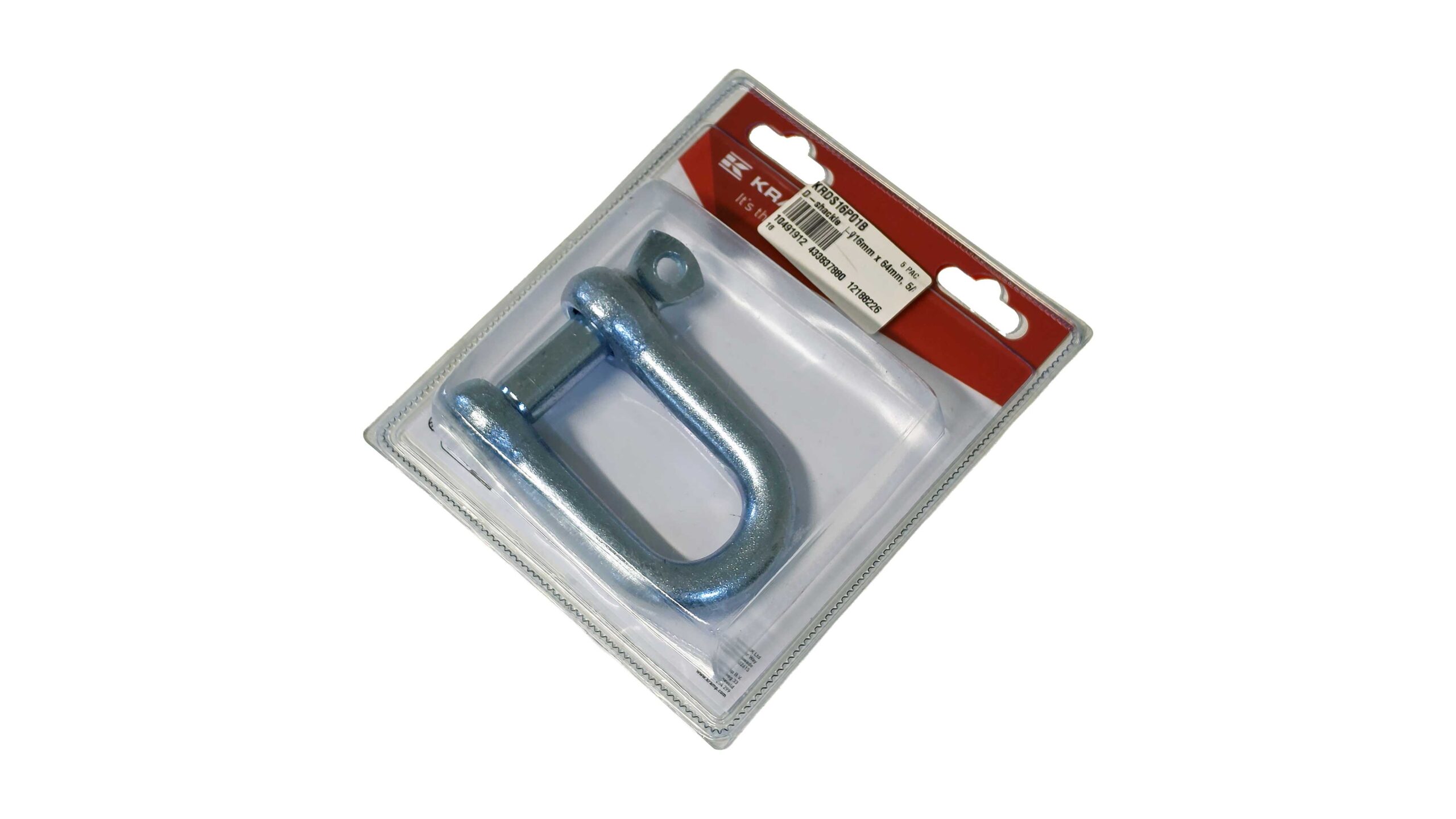 D-shackle Ø16mm x 64mm, 5/8" (1) - Bilde 2