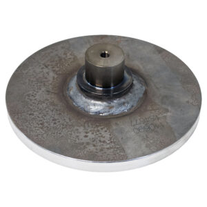 Endelokk m/aksel for rotor, ikke drivside