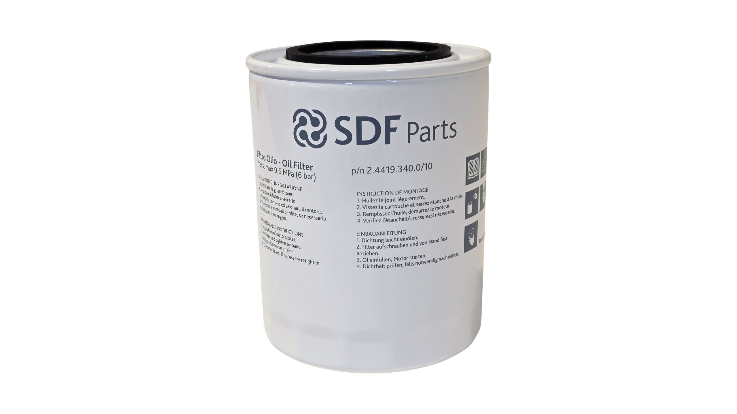 Engine oil filter R 369 - Bilde 2